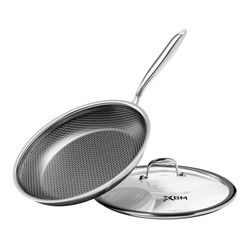 Brand New 12-Inch Nonstick Frying Pan with Lid – Sealed Bought For $60