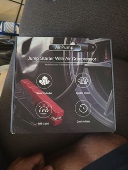 car jumper  with air compressor