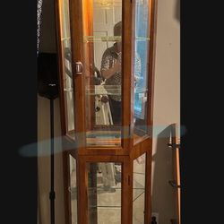 Lighted Curio Cabinet 