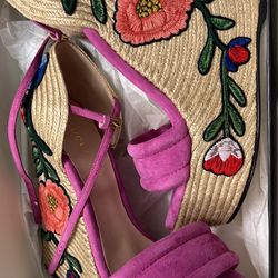 Gucci Wedge Heel Size 81/2 -9