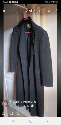 Size 12 wool coat  *free*