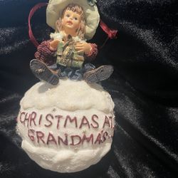 Christmas At Grandma’s Christmas Tree Ornament