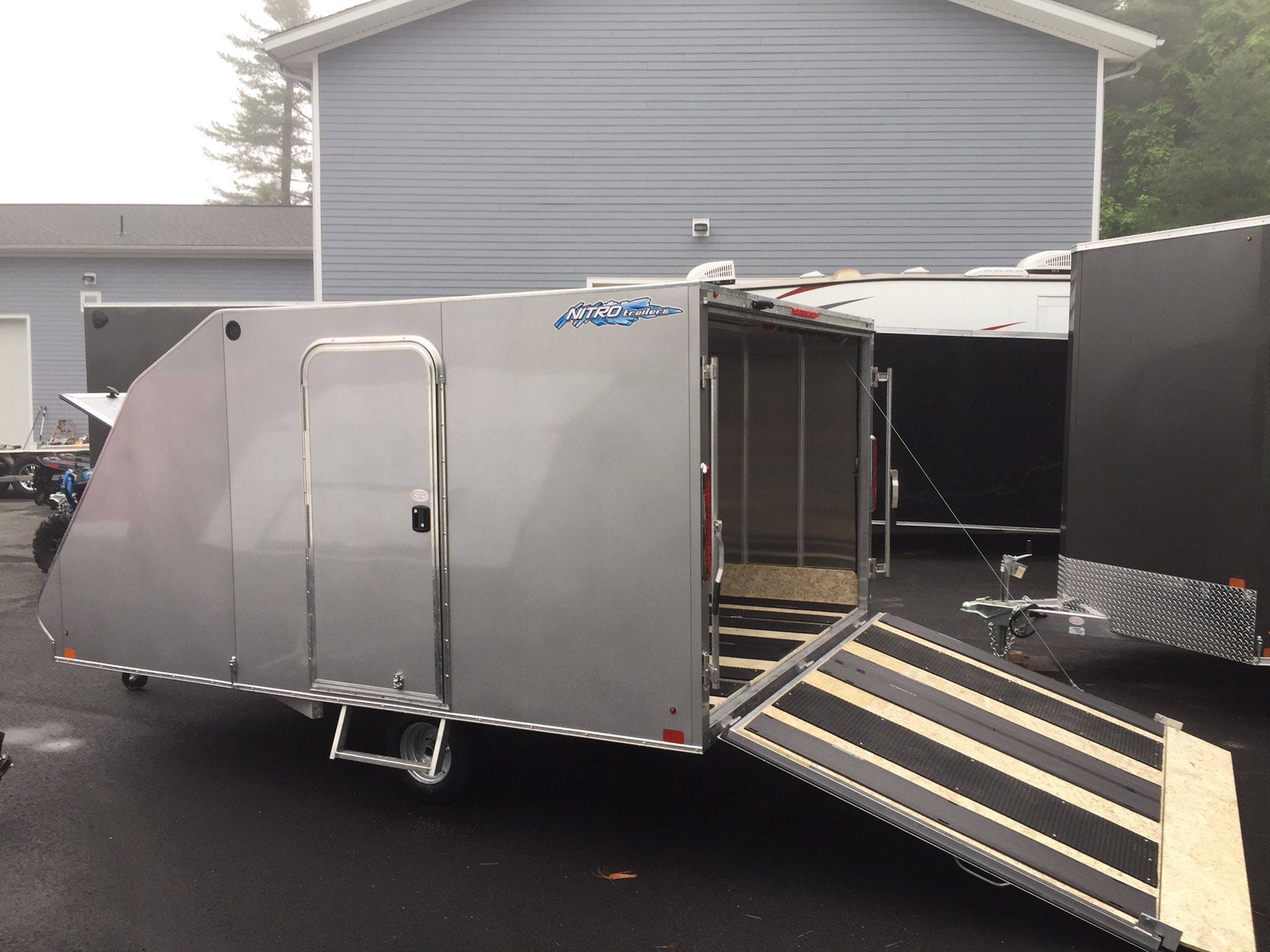 2021 Nitro 12’x101” enclosed hybrid crossover trailer will trade