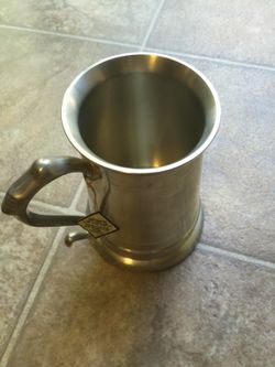 Pewter silver cup
