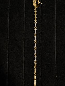 14K Tennis Bracelet