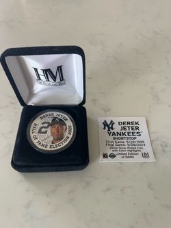 Derek Jeter - Hall of Fame coin