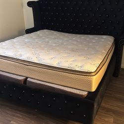 King Size Bed With Bed frame