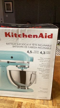 Kitchen aid mixer deluxe 4.5 quart   4.3 liters