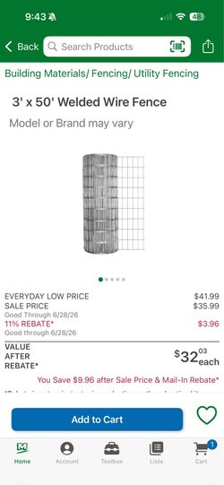 Welded wire fence