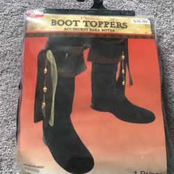 Halloween Costume-Pirate Boots Toppers 