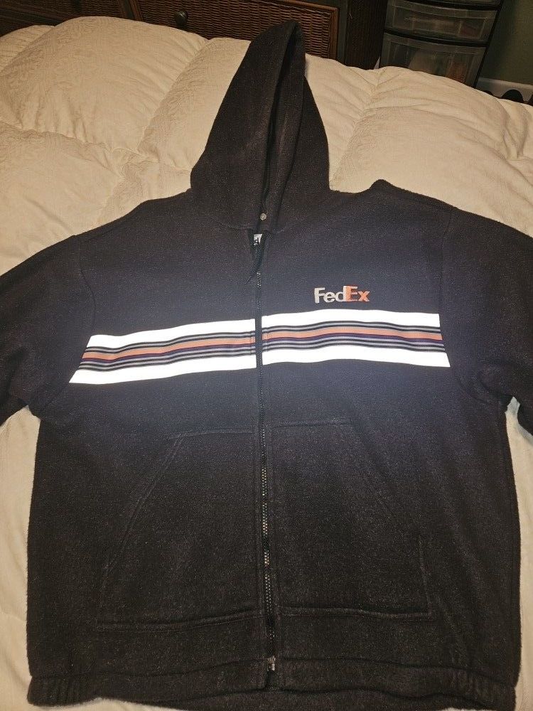 Fed Ex Fleece Hoodie Jacket