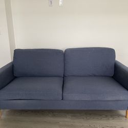 Costway Modern Fabric Couch Sofa Love Seat