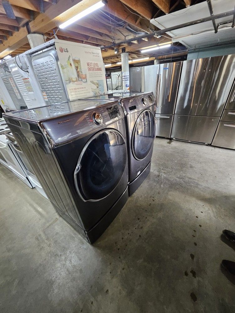 Huge Liquidation Nice Certified Refurbish Gently Used Washer Dryer Fridge Stove Oven Stackable GE KENMORE LG SAMSUNG WHIRLPOOL MAYTAG BOSH FRIGIDAIRE