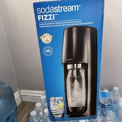 Water turns into sparkling water