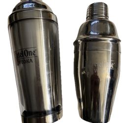 2 KETEL ONE VODKA Shakers/Cocktail-Mixed Drink-Martini Mixers (1 Mini)  6 Pieces