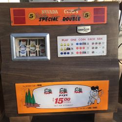 Vintage 5 Cent Slot Machine 