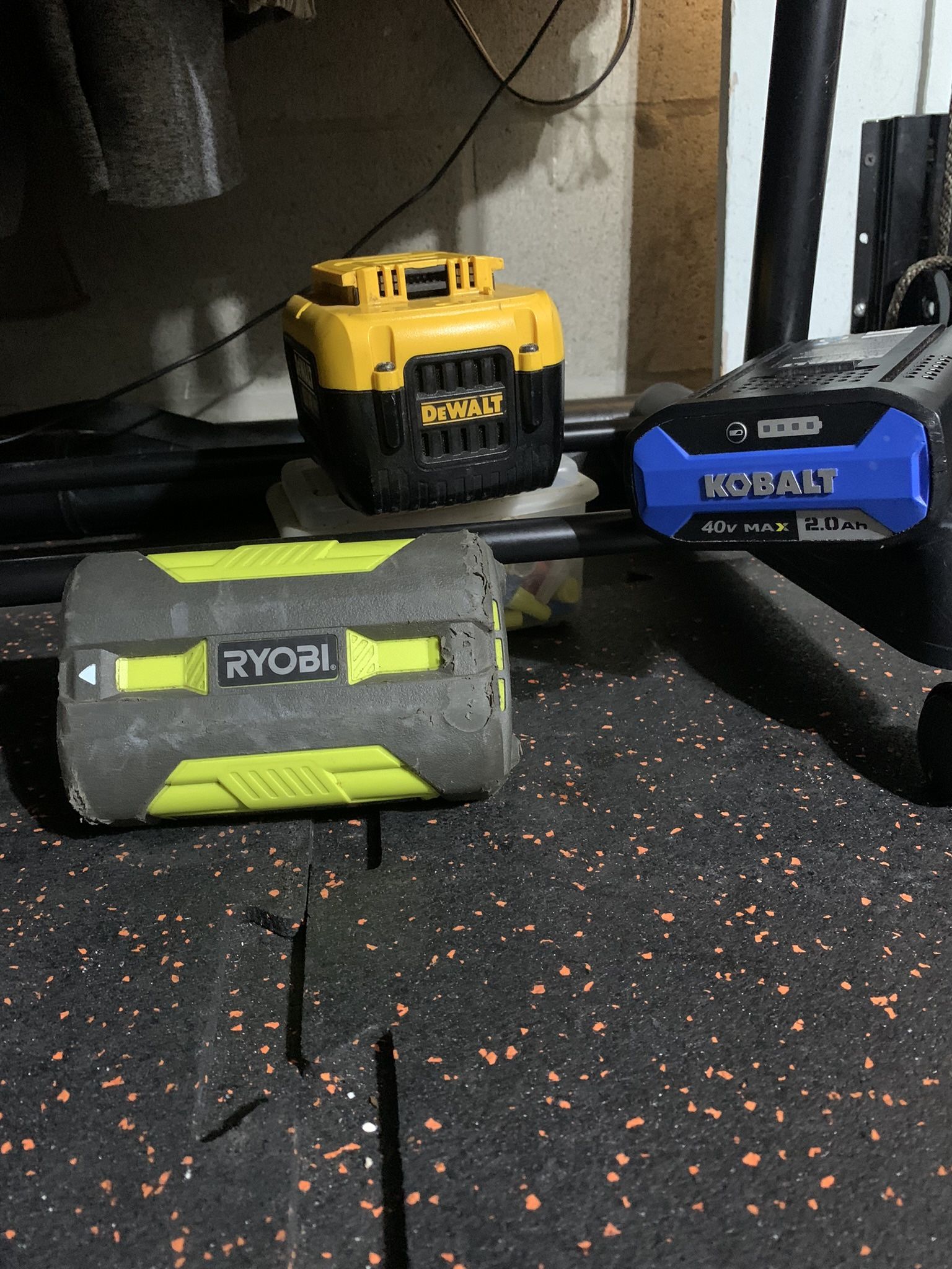 Kobalt 40v, Ryobi 40v, DeWalt 40v Batteries
