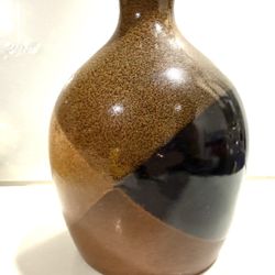 MCM Pottery Craft Weedpot Vase Robert Maxwell - Rich Earthy Mid Century Ceramic Vase Decor   Approx 5.75” tall x 4” wide
