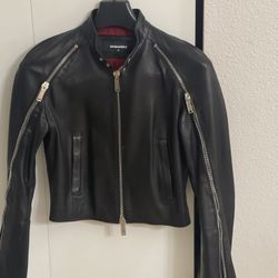 Dsquared2  Leather Jacket 