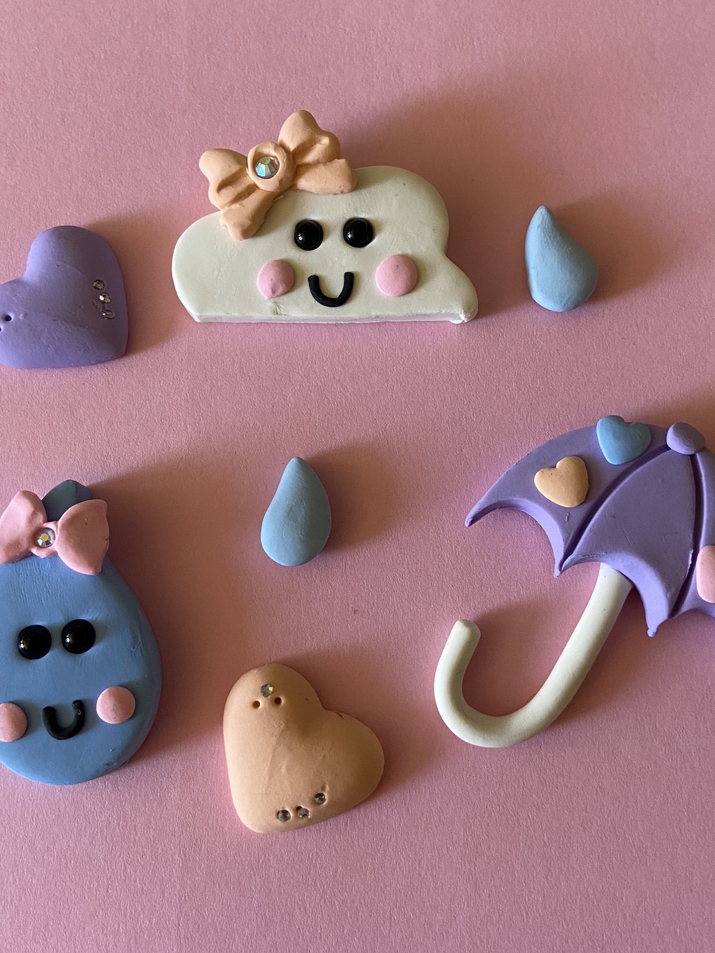 Hair Bow Clay Set
