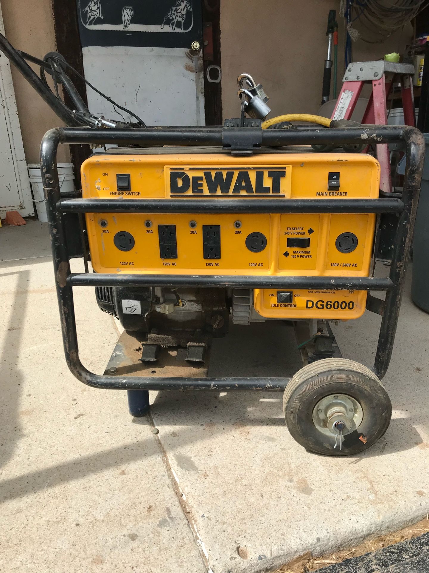 Dewalt generator Dg 6000