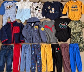 Toddler Boy Clothing Bundle 20+ Pieces