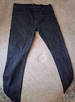 NWT MEN'S SIZE 34 PURPLE BRAND P001 BLACK JEANS