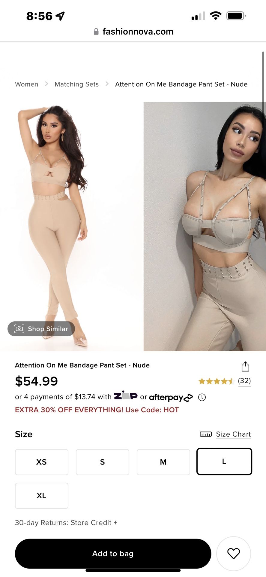 Size L Outfit