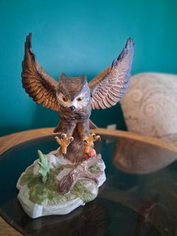Owl statue