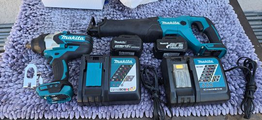 Makita 18v impact and sawsaw