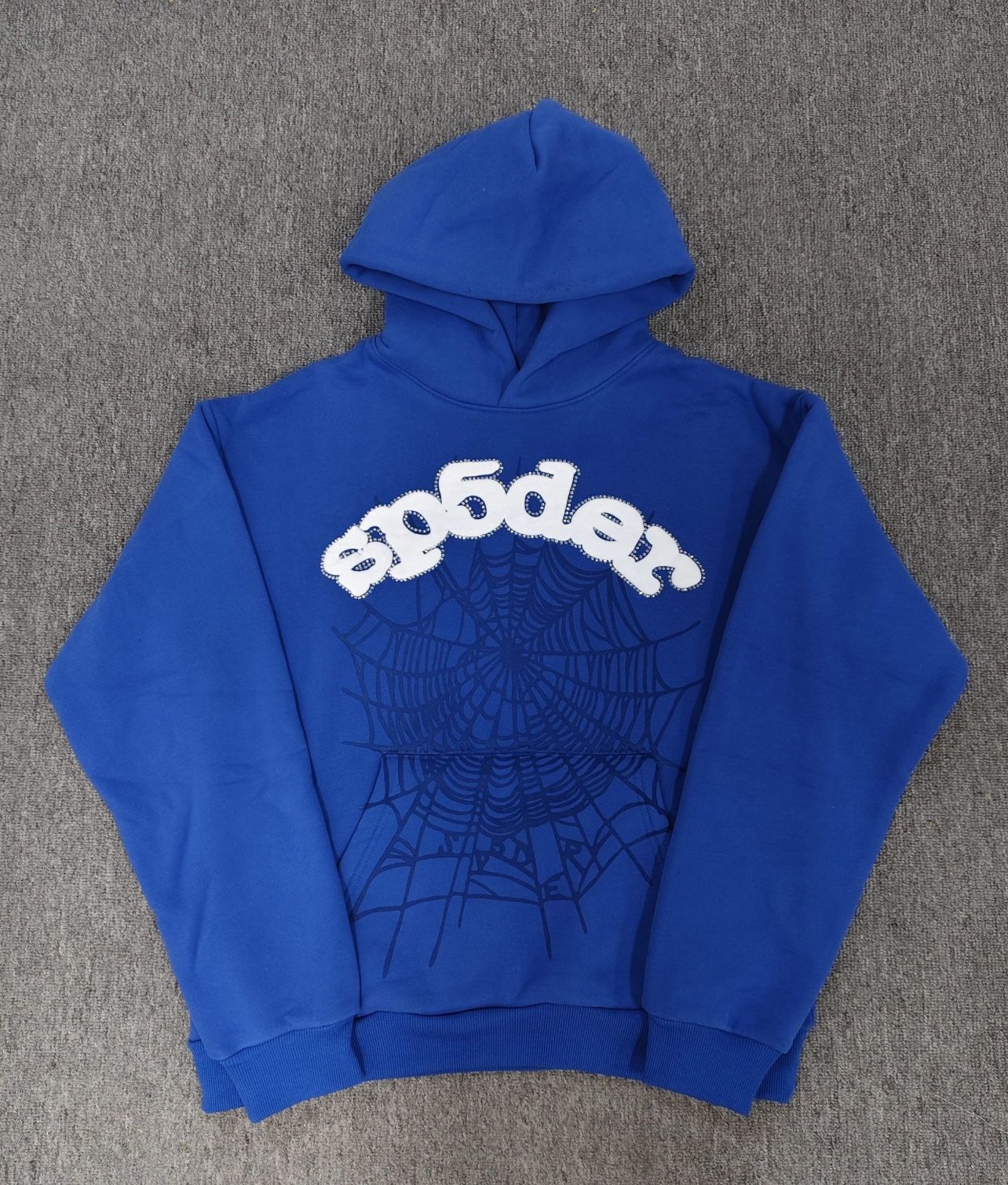 SP5DER Hoodie Men’s Small Blue