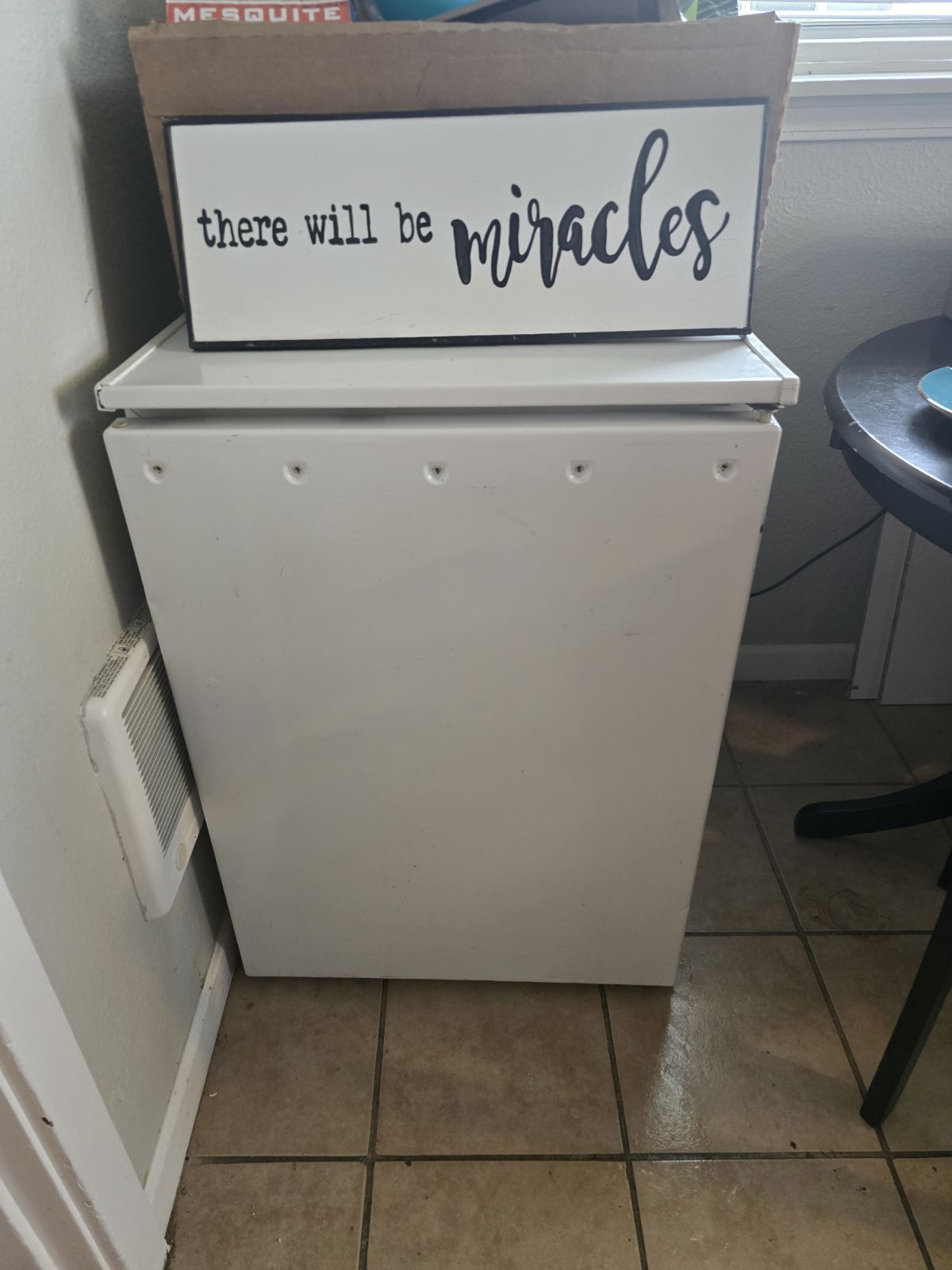 Mini Fridge / Freezer Must Go Today!!!