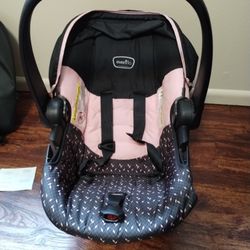 Pink Car Seat 