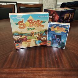Sobek 2-Player Board Game + Pharaoh Expansion (NEW/SEALED)