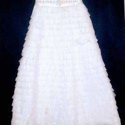 David's Bridal Flower Girl / Formal Gown 
