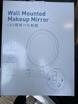 Wall Mounted Make Up Mirror