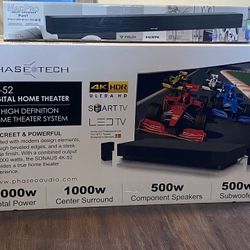 Digital Home Theater With And Soundbar