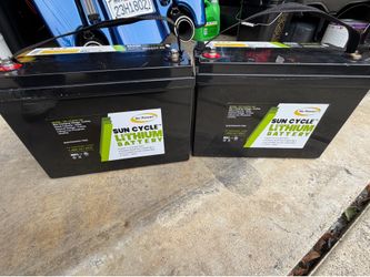 Gopower lithium batteries. 12volt