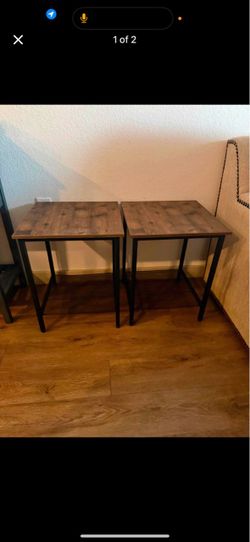 2 New End Tables