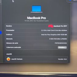 Macbook Pro 2017