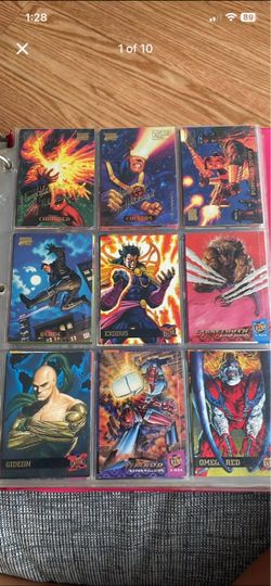 1995 fleer ultra x-men trading cards