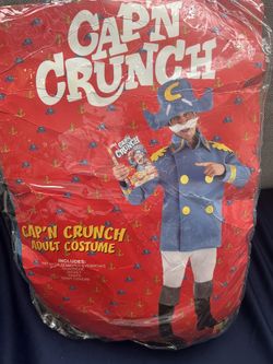 Captain Crunch Costume Size medium