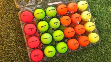 Srixon Soft Feel Colors • 24 Golf Balls • $20