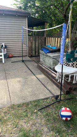 Volleyball net folds,Asking $$29 obo