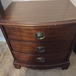 Nice 3 drawers Night Stand Solid Wood