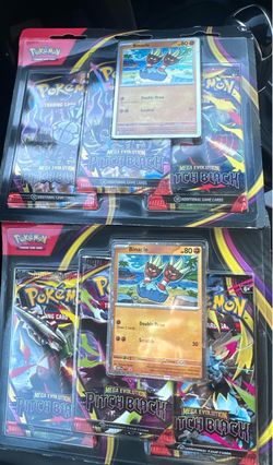 Pokémon Mega Evolution Pitch Black 3-Pack Blister