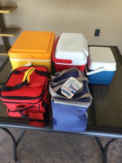 Ice chest and thermos bag