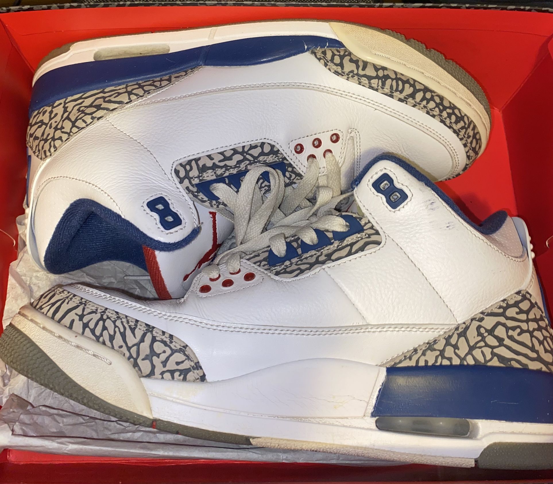 Jordan Retro 3 True Blue 2016