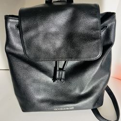 Victoria Secret black leather backpack - In Great Condition 