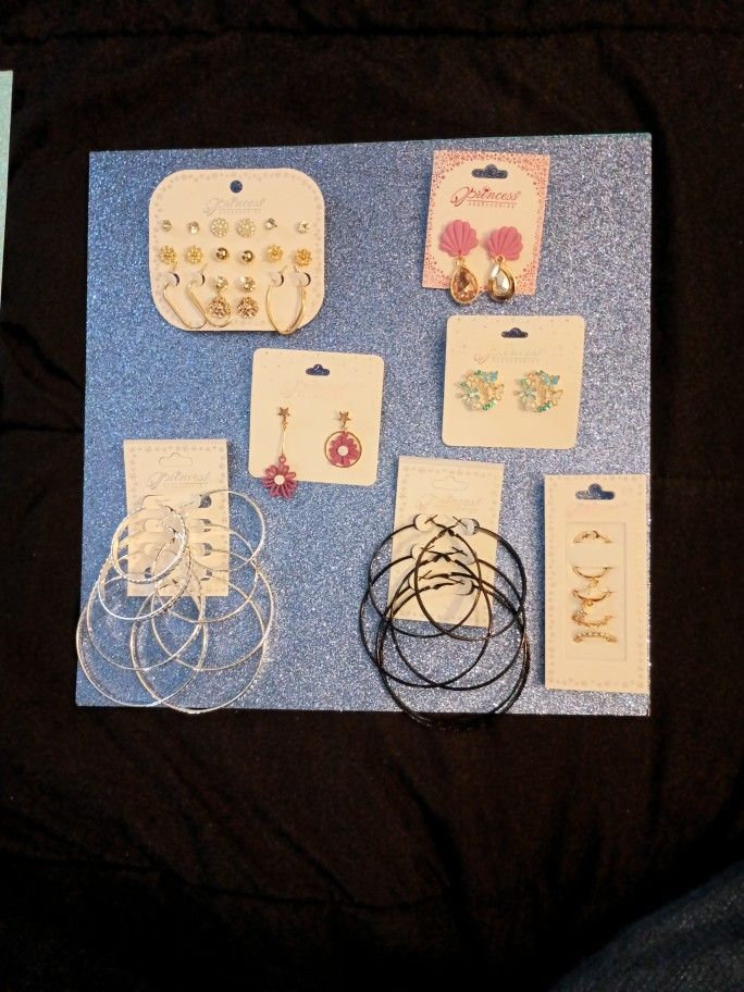 Stylish Earrings And Rings $3/ Set